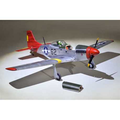 P51 MUSTANG 1,41m - 55,5'' W/Electric Retract ARF .46 -.55