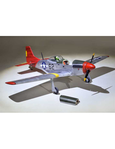 P51 MUSTANG 1,41m - 55,5'' W/Electric Retract ARF .46 -.55