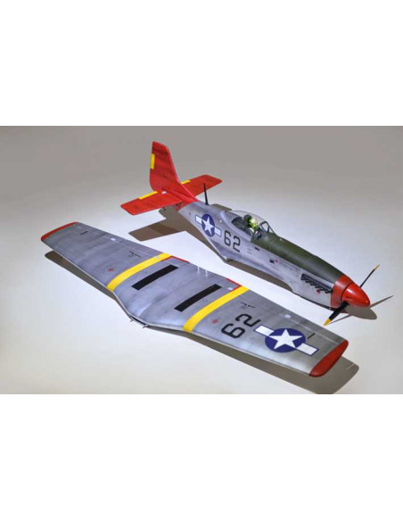 P51 MUSTANG 1,41m - 55,5'' W/Electric Retract ARF .46 -.55