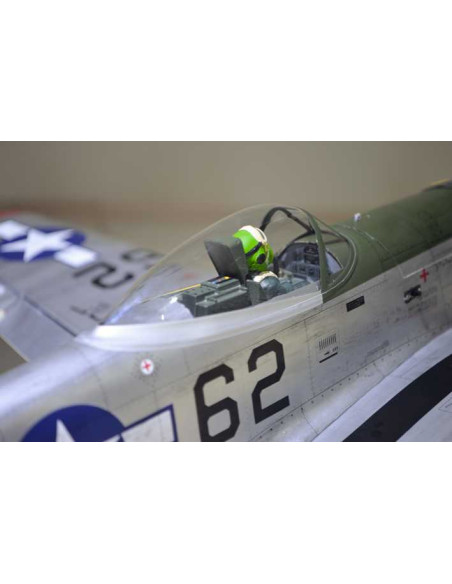 P51 MUSTANG 1,41m - 55,5'' W/Electric Retract ARF .46 -.55