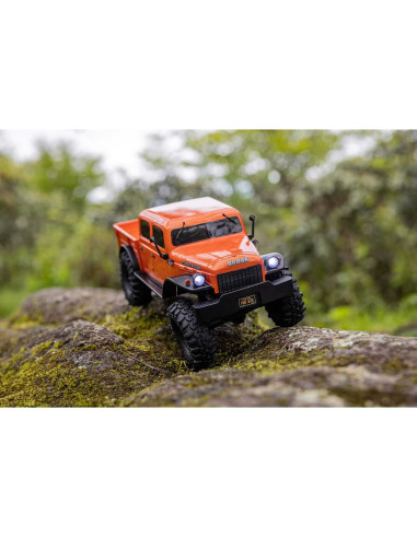 1/24 SCX24 Dodge Power Wagon 4WD Rock Crawler Brushed RTR, Orange