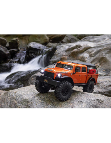 1/24 SCX24 Dodge Power Wagon 4WD Rock Crawler Brushed RTR, Orange