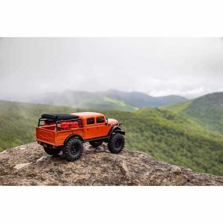 1/24 SCX24 Dodge Power Wagon 4WD Rock Crawler Brushed RTR, Orange
