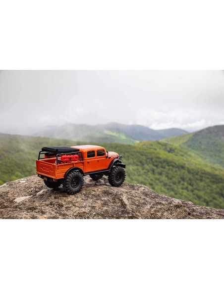 1/24 SCX24 Dodge Power Wagon 4WD Rock Crawler Brushed RTR, Orange