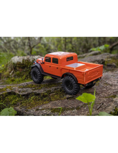 1/24 SCX24 Dodge Power Wagon 4WD Rock Crawler Brushed RTR, Orange