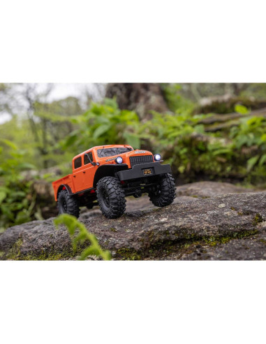 1/24 SCX24 Dodge Power Wagon 4WD Rock Crawler Brushed RTR, Orange