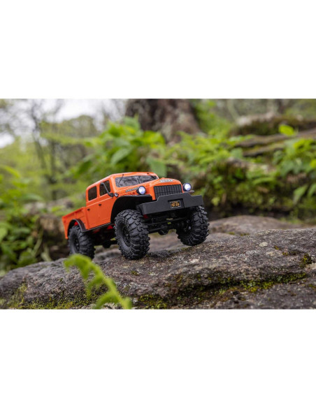 1/24 SCX24 Dodge Power Wagon 4WD Rock Crawler Brushed RTR, Orange