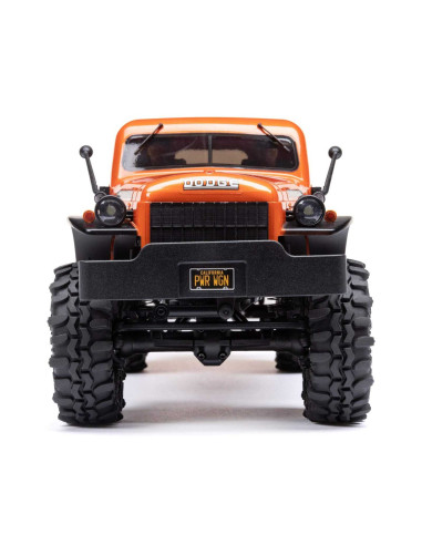 1/24 SCX24 Dodge Power Wagon 4WD Rock Crawler Brushed RTR, Orange