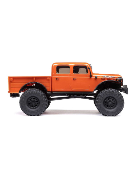 1/24 SCX24 Dodge Power Wagon 4WD Rock Crawler Brushed RTR, Orange
