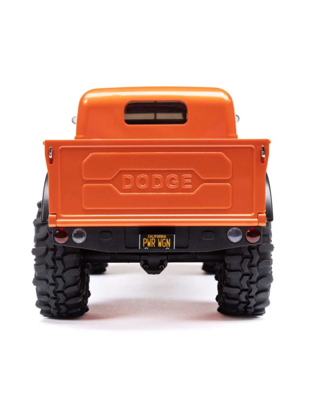 1/24 SCX24 Dodge Power Wagon 4WD Rock Crawler Brushed RTR, Orange