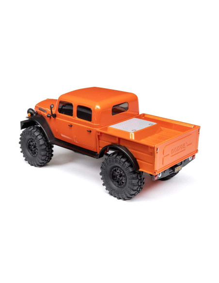 1/24 SCX24 Dodge Power Wagon 4WD Rock Crawler Brushed RTR, Orange
