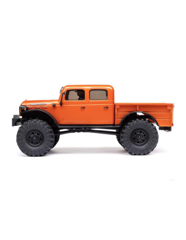 1/24 SCX24 Dodge Power Wagon 4WD Rock Crawler Brushed RTR, Orange