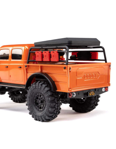 1/24 SCX24 Dodge Power Wagon 4WD Rock Crawler Brushed RTR, Orange