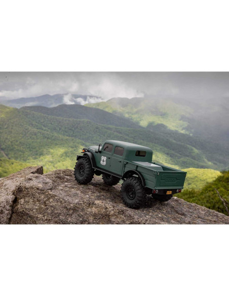 1/24 SCX24 Dodge Power Wagon 4WD Rock Crawler Brushed RTR, Green