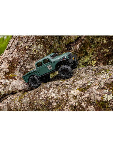 1/24 SCX24 Dodge Power Wagon 4WD Rock Crawler Brushed RTR, Green
