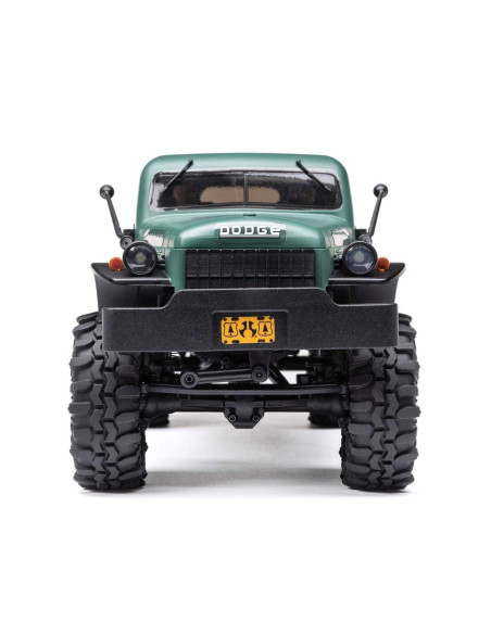 1/24 SCX24 Dodge Power Wagon 4WD Rock Crawler Brushed RTR, Green