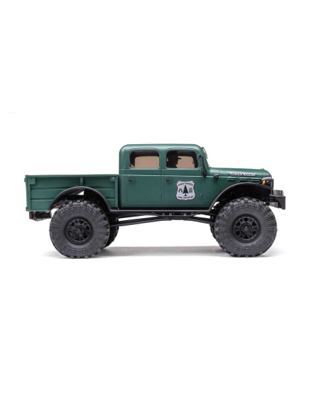 1/24 SCX24 Dodge Power Wagon 4WD Rock Crawler Brushed RTR, Green