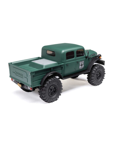 1/24 SCX24 Dodge Power Wagon 4WD Rock Crawler Brushed RTR, Green