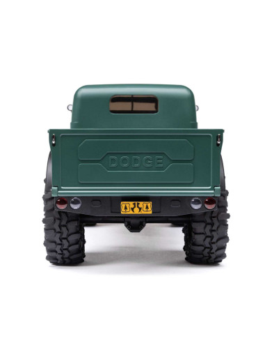 1/24 SCX24 Dodge Power Wagon 4WD Rock Crawler Brushed RTR, Green
