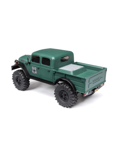 1/24 SCX24 Dodge Power Wagon 4WD Rock Crawler Brushed RTR, Green