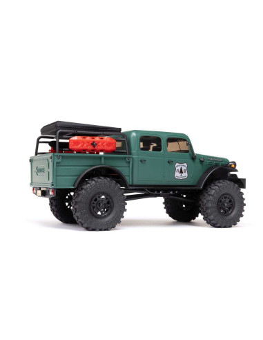 1/24 SCX24 Dodge Power Wagon 4WD Rock Crawler Brushed RTR, Green