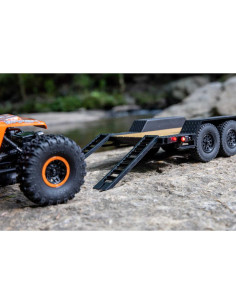 1/24 SCX24 Flat Bed Vehicle Trailer 2