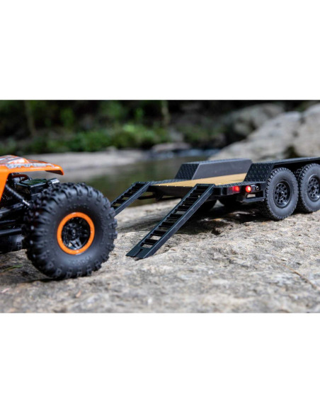 1/24 SCX24 Flat Bed Vehicle Trailer
