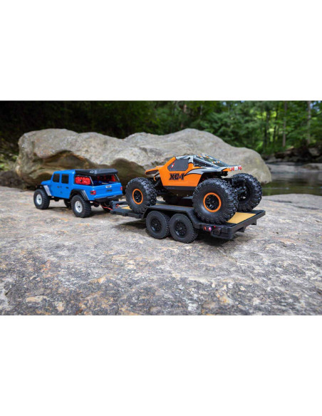 1/24 SCX24 Flat Bed Vehicle Trailer