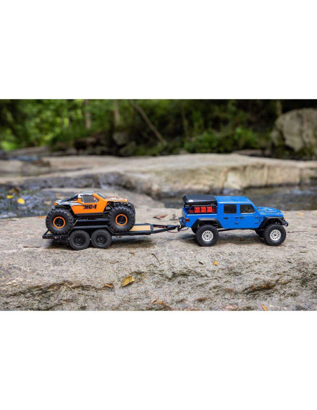 1/24 SCX24 Flat Bed Vehicle Trailer