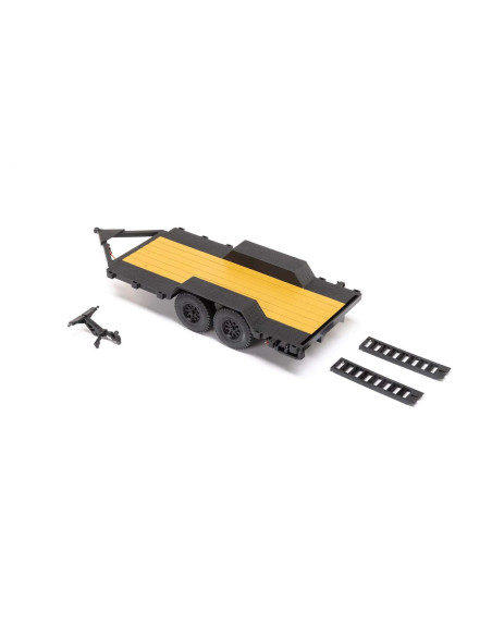 1/24 SCX24 Flat Bed Vehicle Trailer