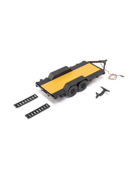 1/24 SCX24 Flat Bed Vehicle Trailer