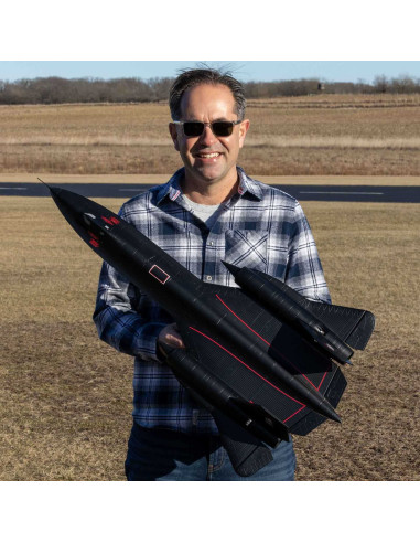 SR-71 Blackbird Twin 40mm EDF BNF Basic with AS3X and SAFE Select