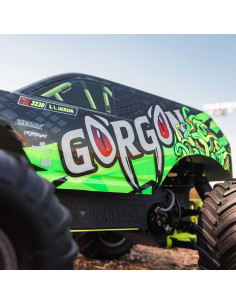 1/10 GORGON 4X2 MEGA 550 Brushed Monster Truck RTR with Battery & Charger 2