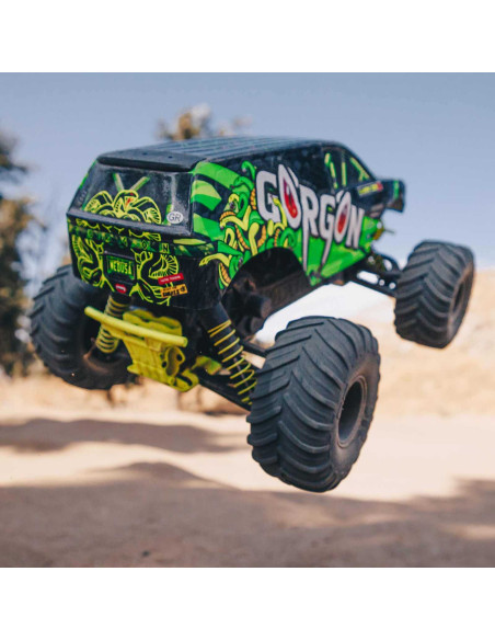 1/10 GORGON 4X2 MEGA 550 Brushed Monster Truck RTR with Battery & Charger