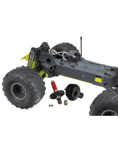 1/10 GORGON 4X2 MEGA 550 Brushed Monster Truck RTR with Battery & Charger