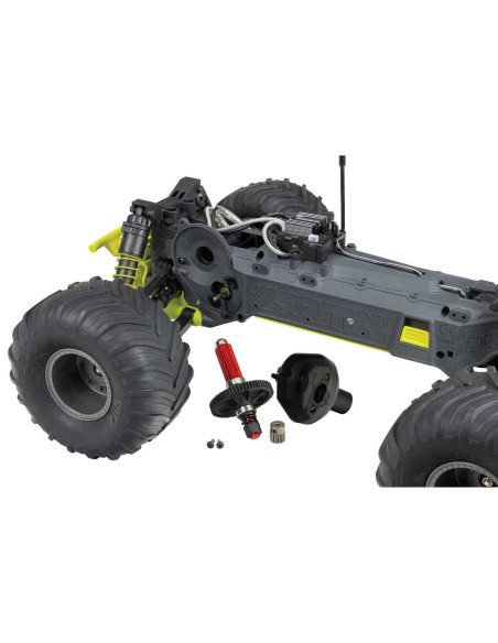 1/10 GORGON 4X2 MEGA 550 Brushed Monster Truck RTR with Battery & Charger