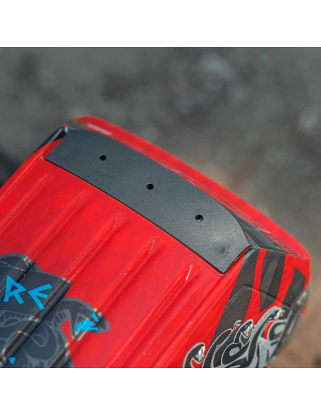 1/10 GORGON 4X2 MEGA 550 Brushed Monster Truck RTR with Battery & Charger, Red