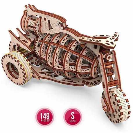 Mr. Playwood Máquina Mecánica Starbike 149 piezas