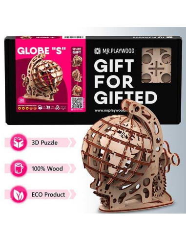Mr. Playwood Globo "S" 125 piezas
