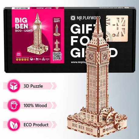 Mr. Playwood Big Ben (Eco - light) 294 piezas