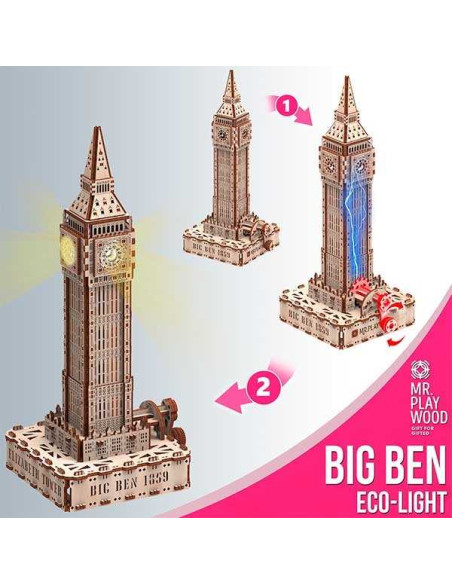 Mr. Playwood Big Ben (Eco - light) 294 piezas
