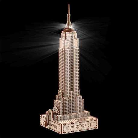 Mr. Playwood Empire State Building (Eco - light) 168 piezas