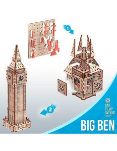 Mr. Playwood Big Ben 215 piezas 2
