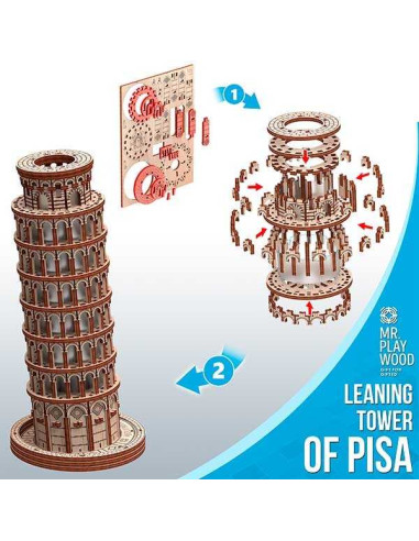 Mr. Playwood Torre de Pisa 379 piezas