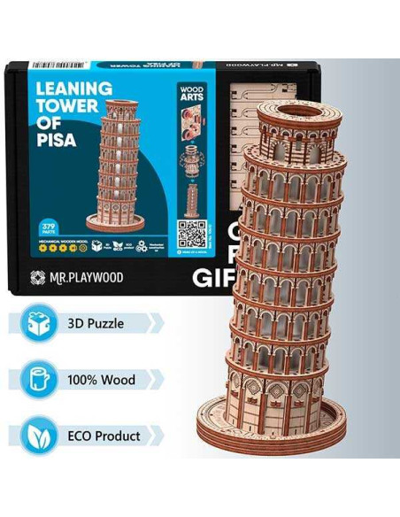 Mr. Playwood Torre de Pisa 379 piezas