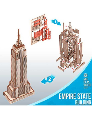 Mr. Playwood Empire State Building 101 piezas