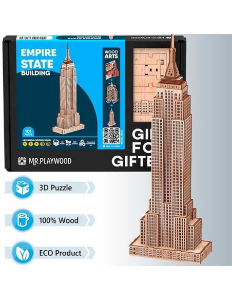Mr. Playwood Empire State Building 101 piezas