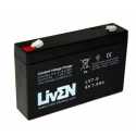Bateria de plomo Liven 6V - 7Ah