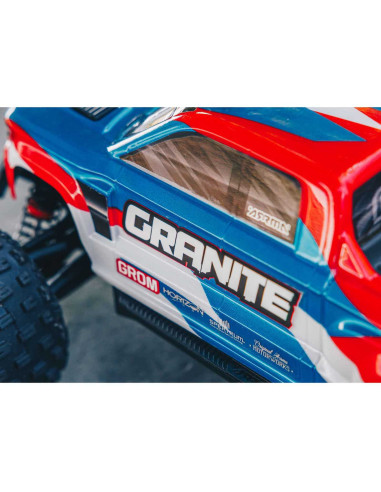 1/18 GRANITE GROM MEGA 380 Brushed 4X4 Monster Truck RTR with Battery & Charger, Blue