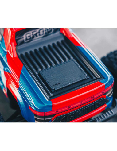 1/18 GRANITE GROM MEGA 380 Brushed 4X4 Monster Truck RTR with Battery & Charger, Blue